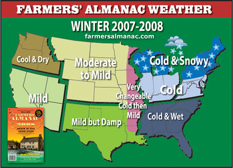 2007 Farmers Almanac Forecast