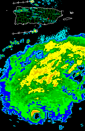 Hurricane Dean August 18 - Radar